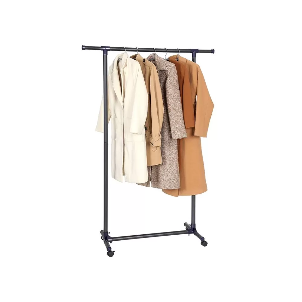 Sale SONGMICS Kleiderstange aus Stahl Schwarz-Blau