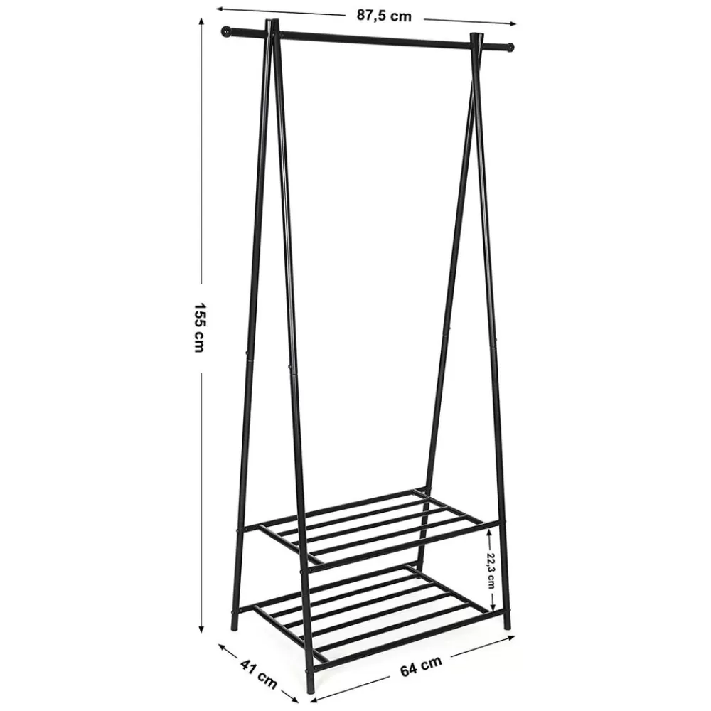 kleiderstnder_aus_metall_schwarz_6.webp New SONGMICS Kleiderständer aus Metall Schwarz
