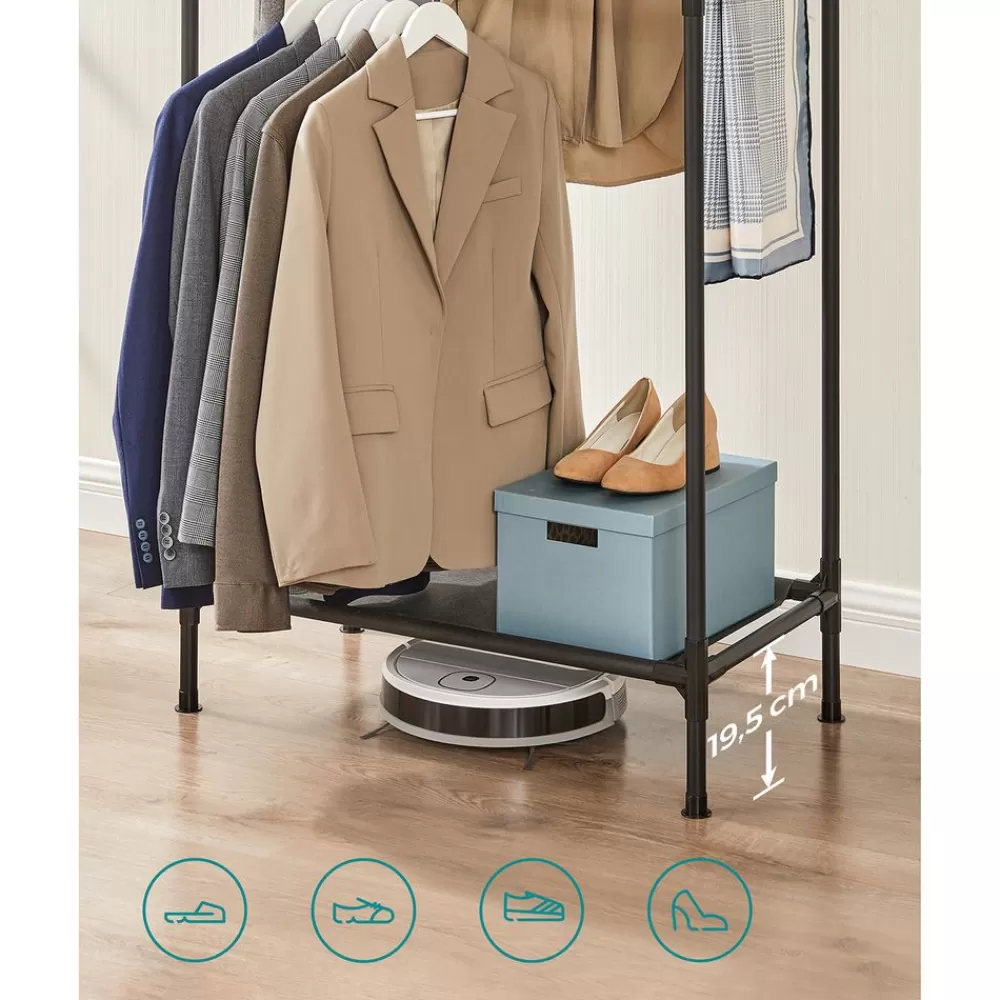 kleiderstnder_mit__kleiderstangen_3-1.webp Discount SONGMICS Kleiderständer mit 3 Kleiderstangen