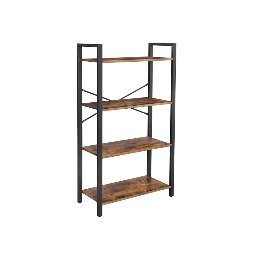 Sale SONGMICS Kleines Bücherregal Industrie-Design