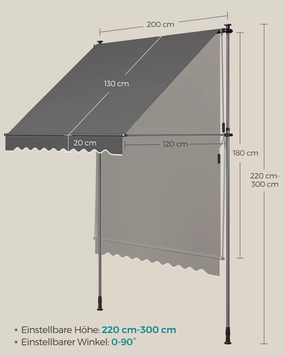 klemmmarkise__x__cm_mit_handkurbel_fr_sonnenschutz_4.webp Store SONGMICS Klemmmarkise 200 x 120 cm mit Handkurbel für Sonnenschutz