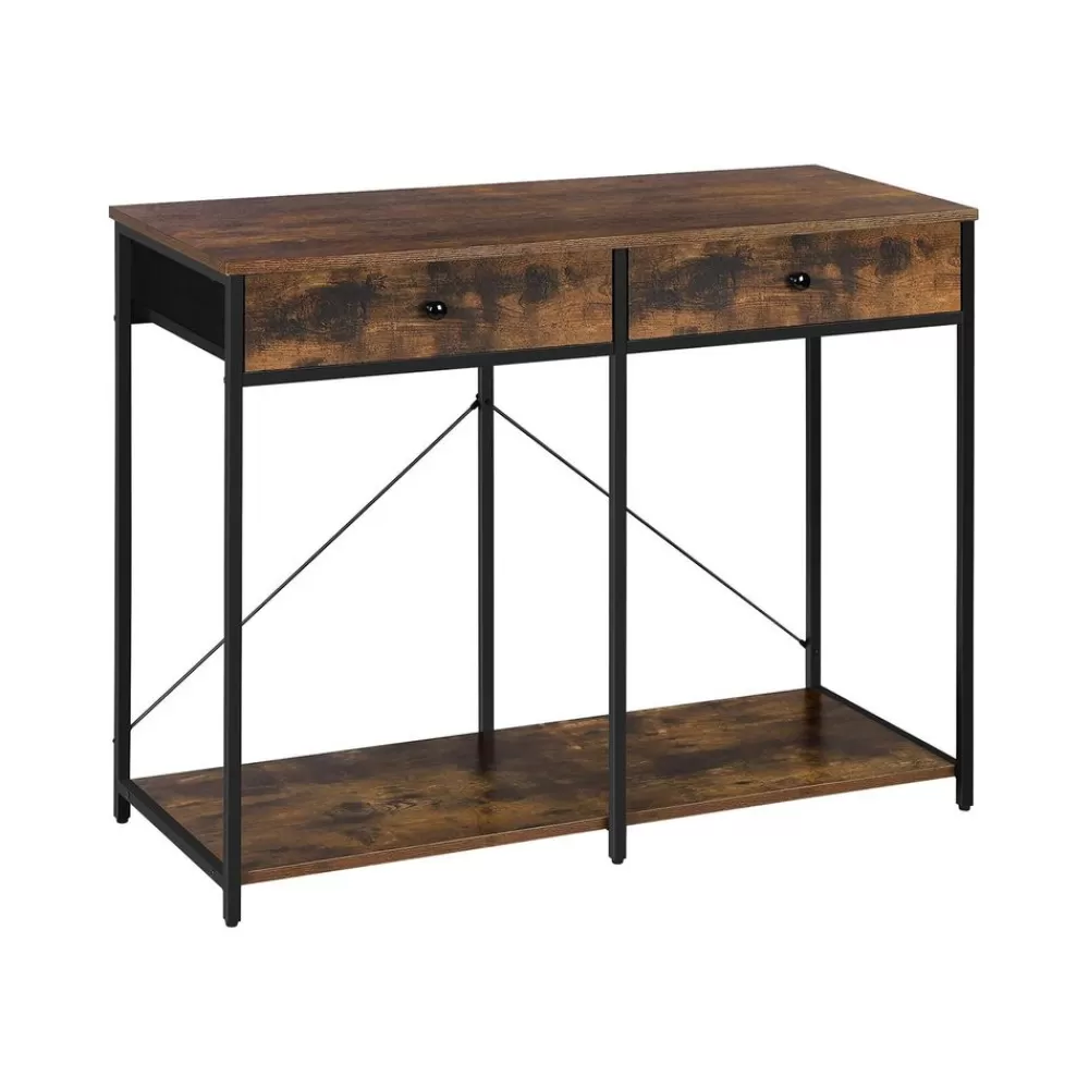 Store SONGMICS Konsolentisch mit Stoffschubladen