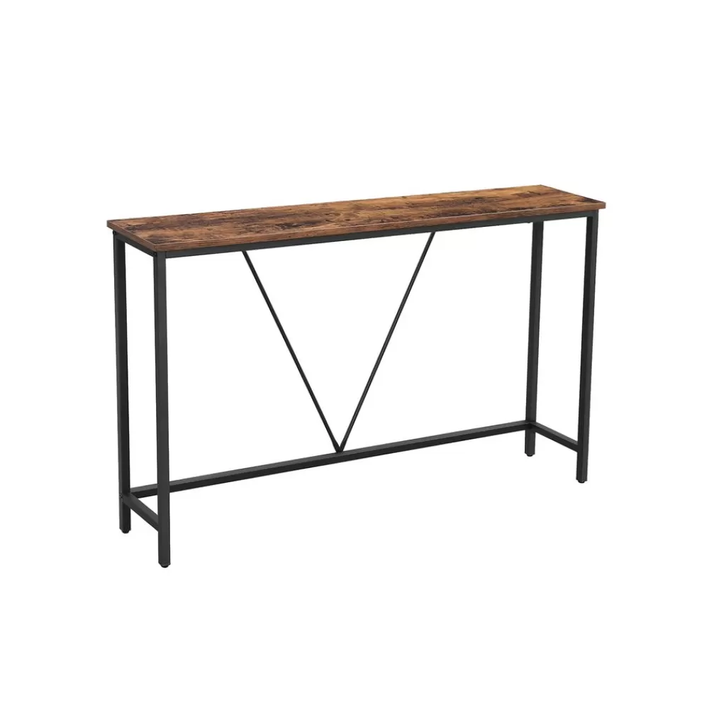 New SONGMICS Konsolentisch Vintagebraun-Schwarz