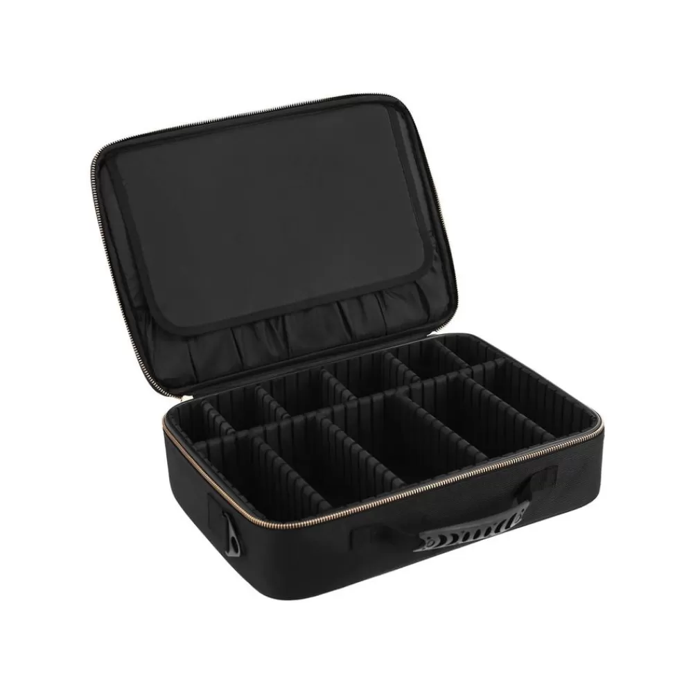 Best SONGMICS Kosmetikbox für die Reise Schwarz