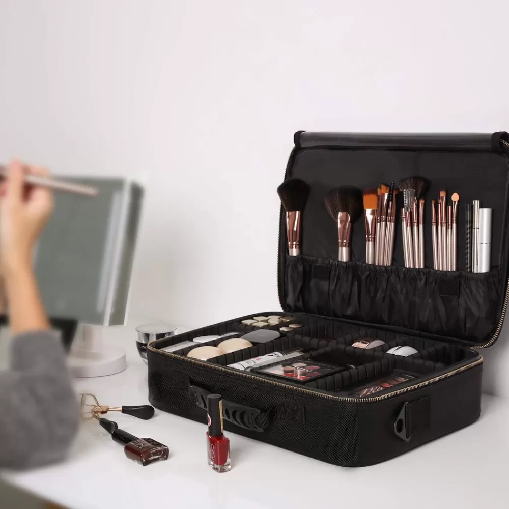 kosmetikbox_fr_die_reise_schwarz_4.webp Best SONGMICS Kosmetikbox für die Reise Schwarz