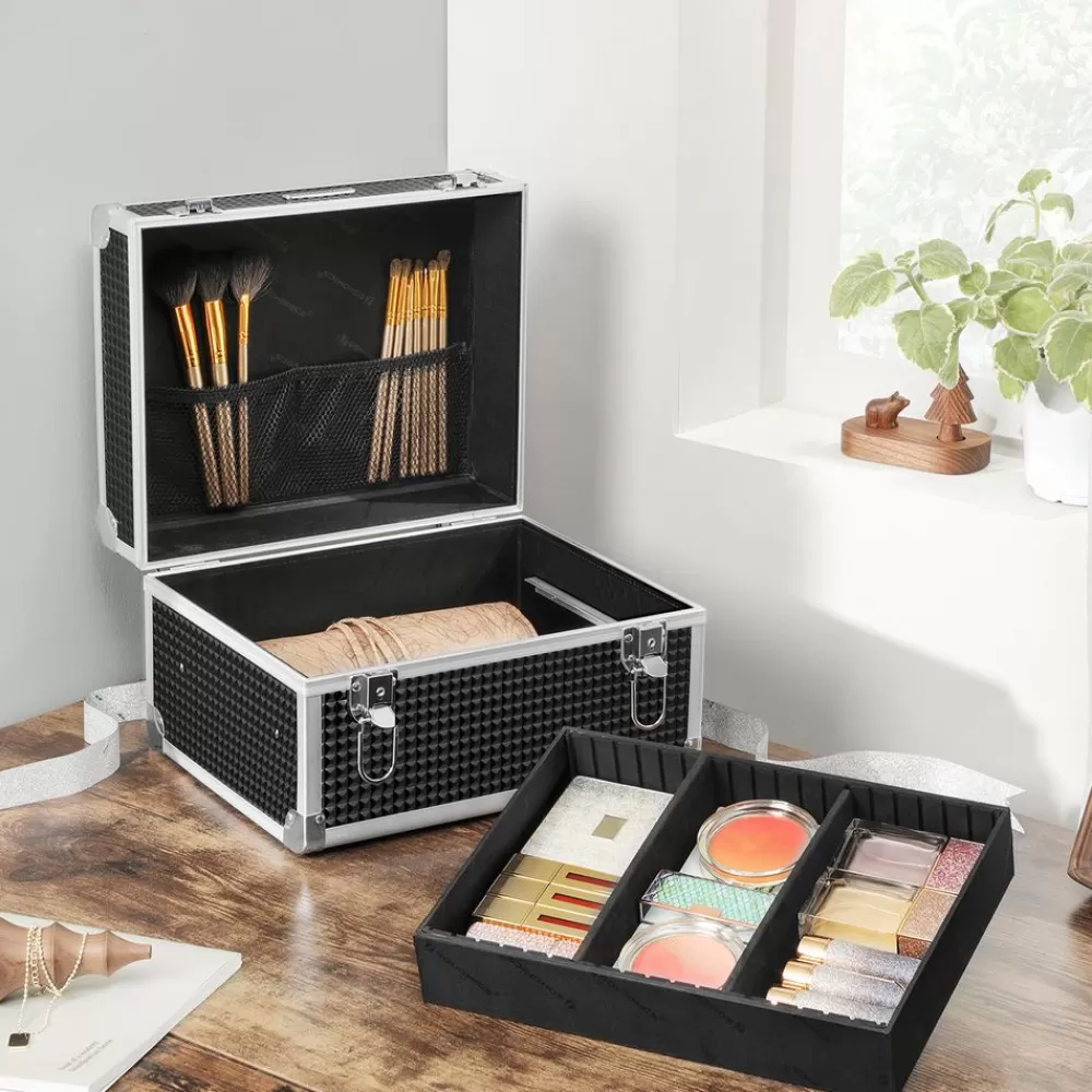 Best SONGMICS Kosmetikkoffer für Reisen