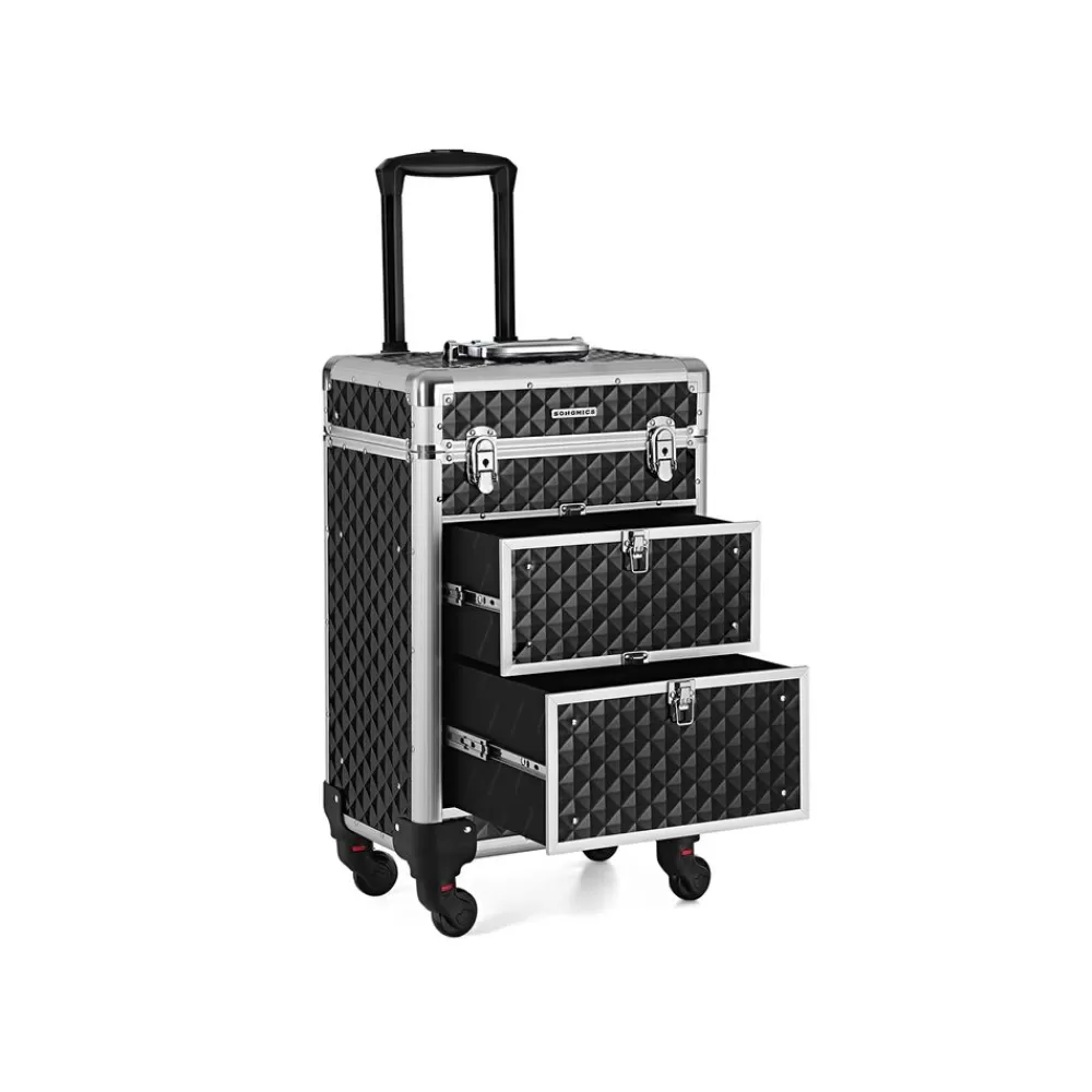 Hot SONGMICS Kosmetikkoffer Trolley