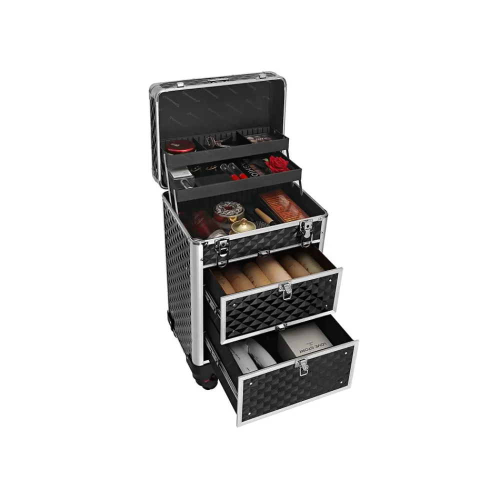 Hot SONGMICS Kosmetikkoffer Trolley