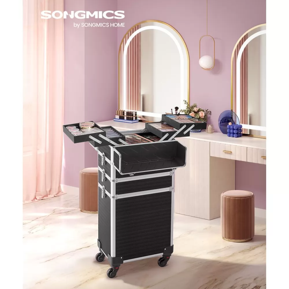 Cheap SONGMICS Kosmetikkoffer Trolley abschließbar für Reisen