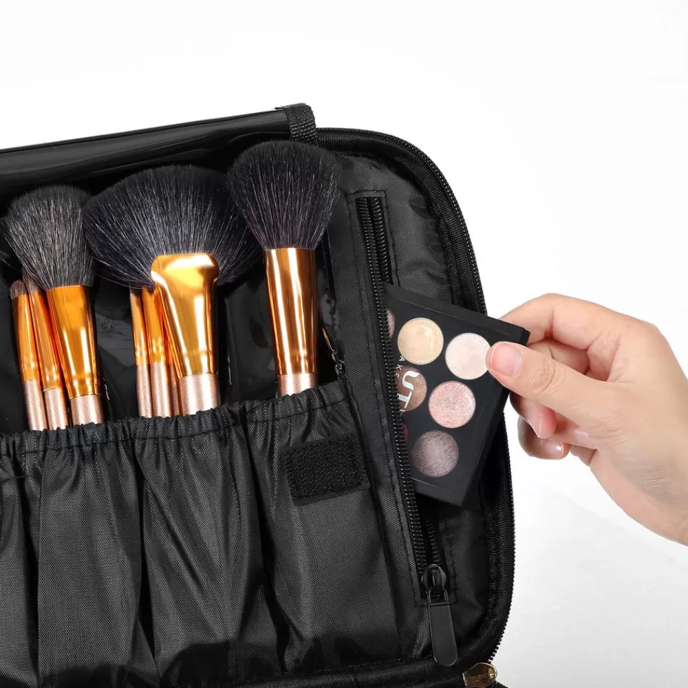 kosmetiktasche_mit_trennwnden_schwarz_4.webp Best SONGMICS Kosmetiktasche mit Trennwänden Schwarz