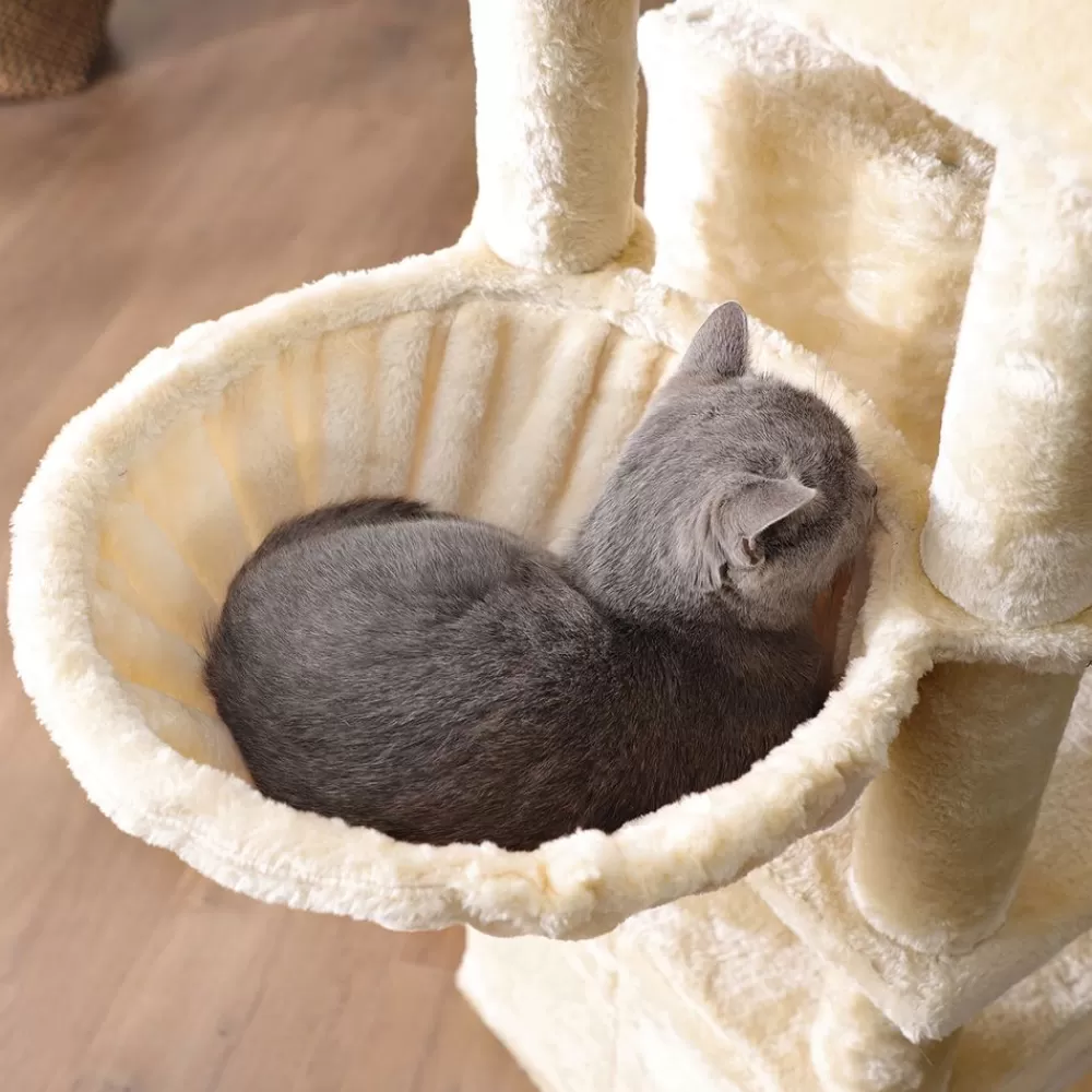 kratzbaum__cm_mit__hhlen_4-1.webp New SONGMICS Kratzbaum 164 cm mit 3 Höhlen