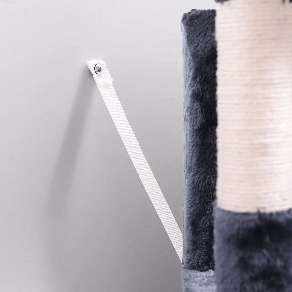 kratzbaum_mit__hhlen__cm_anthrazit_5.webp Outlet SONGMICS Kratzbaum mit 2 Höhlen 85 cm Anthrazit