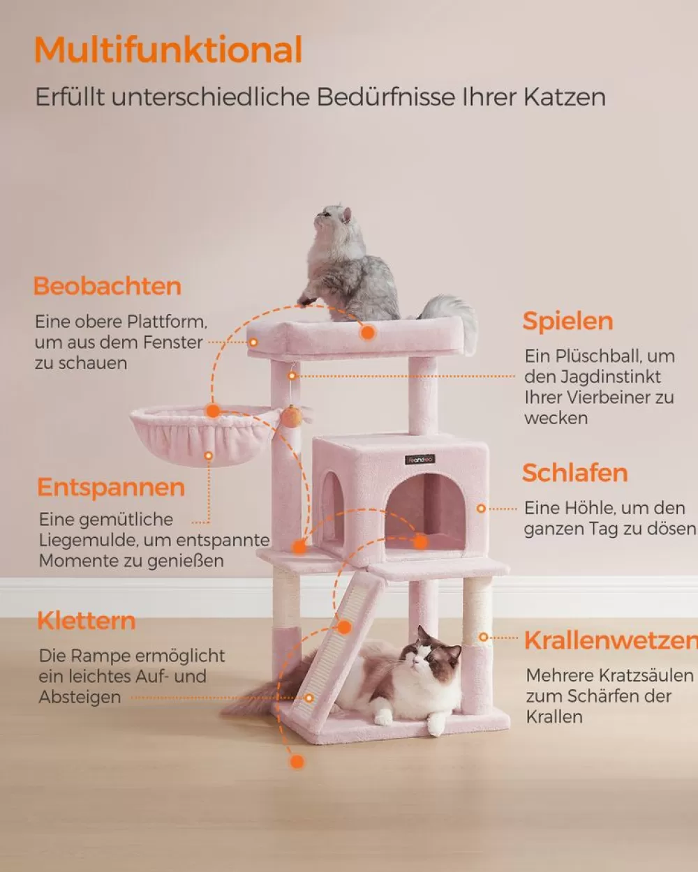 kratzbaum_mit_groer_plattform_pastellrosa_2.webp New SONGMICS Kratzbaum mit großer Plattform pastellrosa