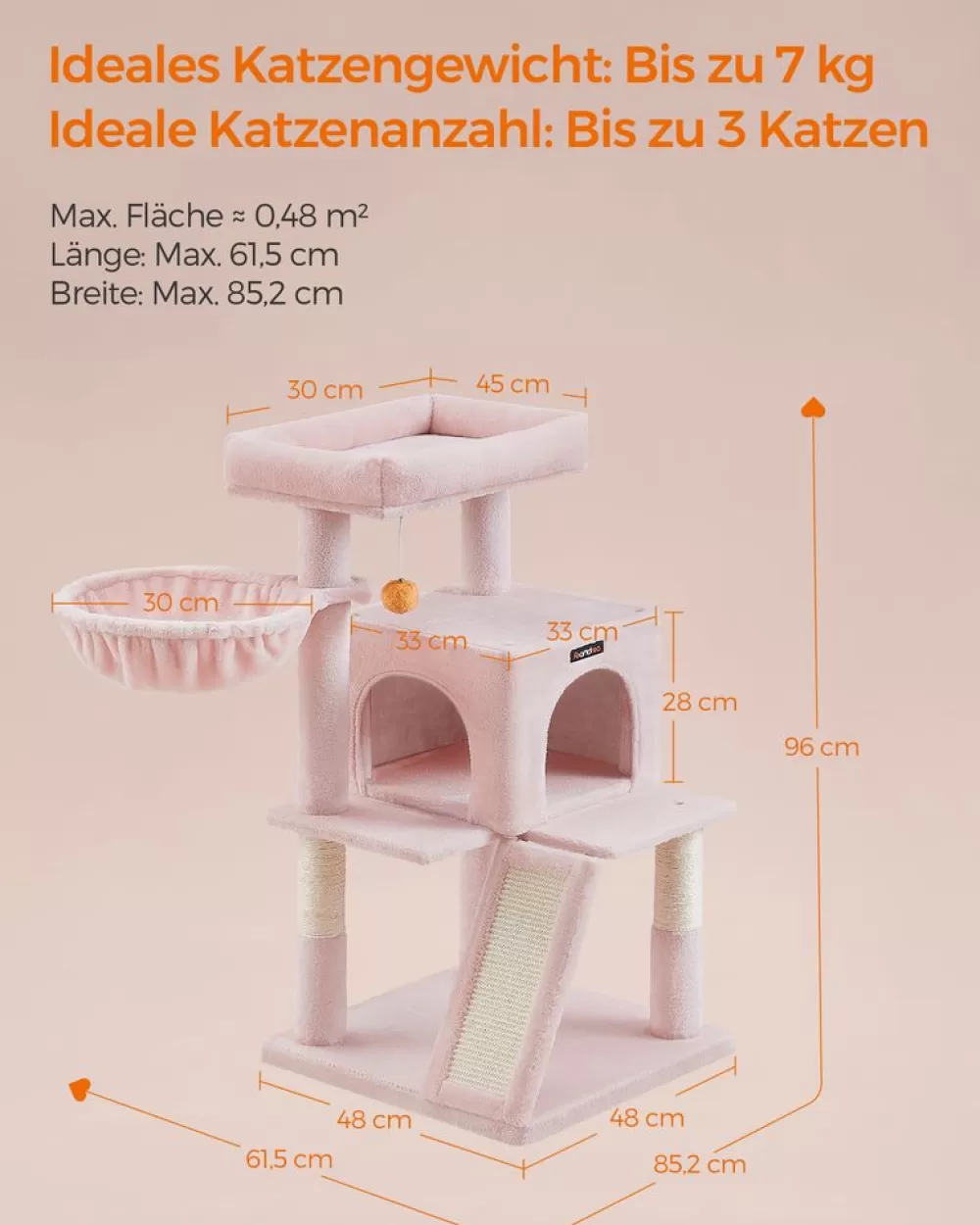 kratzbaum_mit_groer_plattform_pastellrosa_5.webp New SONGMICS Kratzbaum mit großer Plattform pastellrosa
