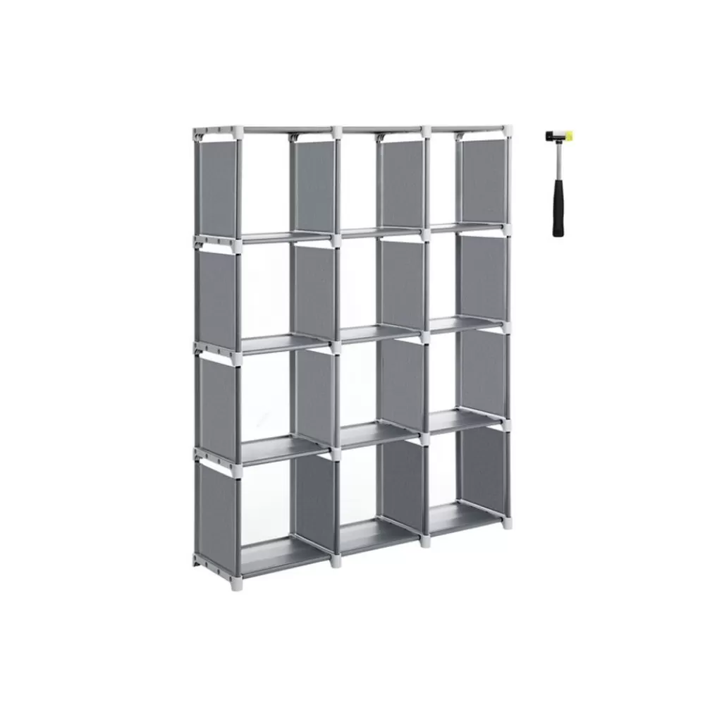 kunststoffregal__wrfel_schwarz_6.webp Cheap SONGMICS Kunststoffregal 12 Würfel Schwarz