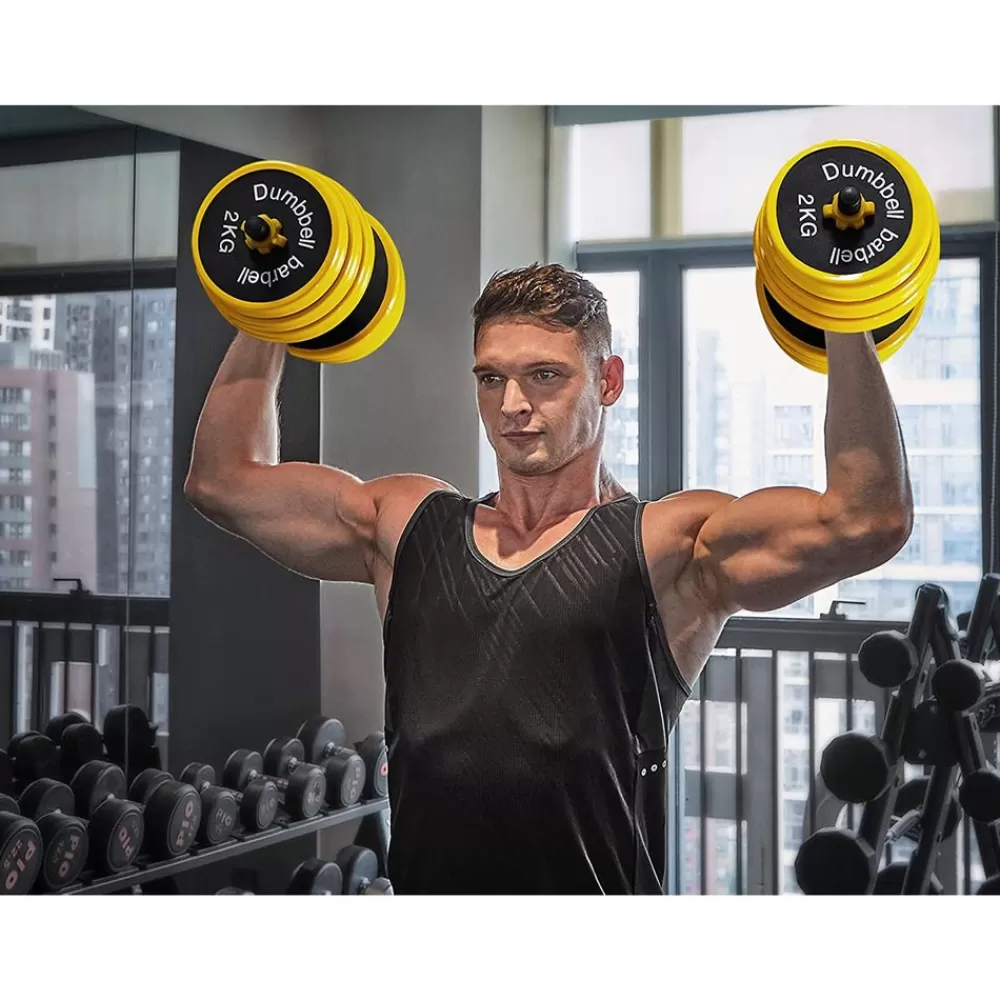Discount SONGMICS Kurzhanteln Gelb