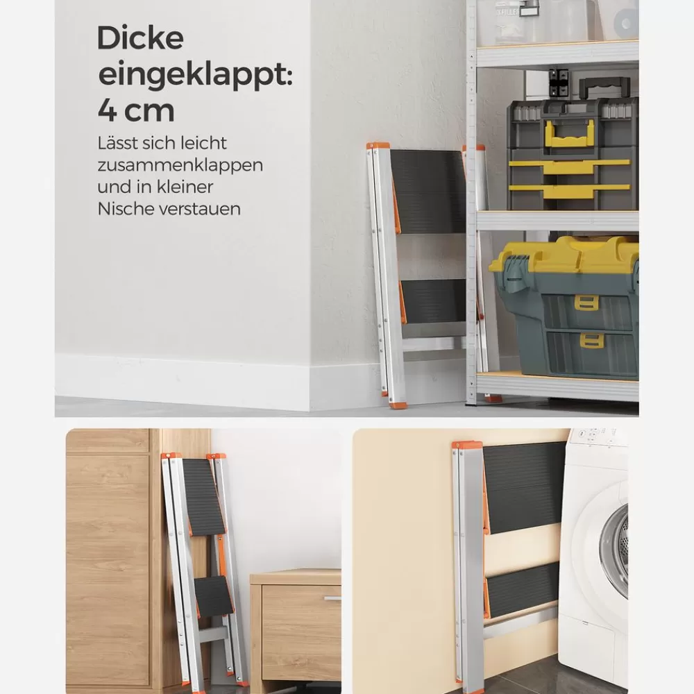 Sale SONGMICS Leiter mit 2 Stufen