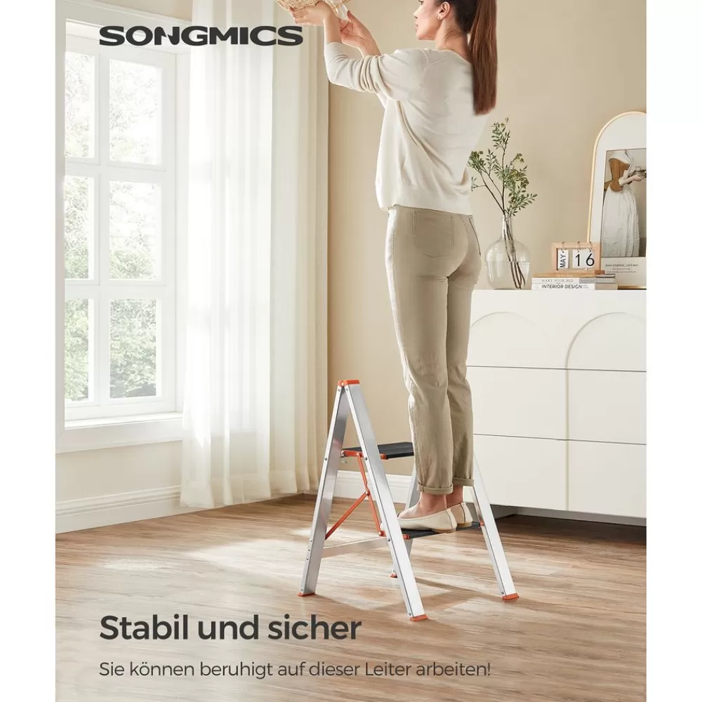 Sale SONGMICS Leiter mit 2 Stufen