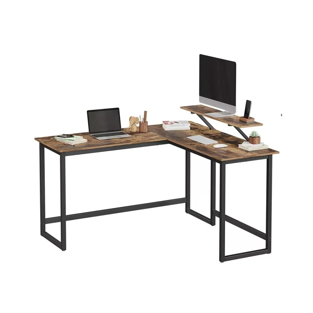Clearance SONGMICS L-förmiger Computertisch