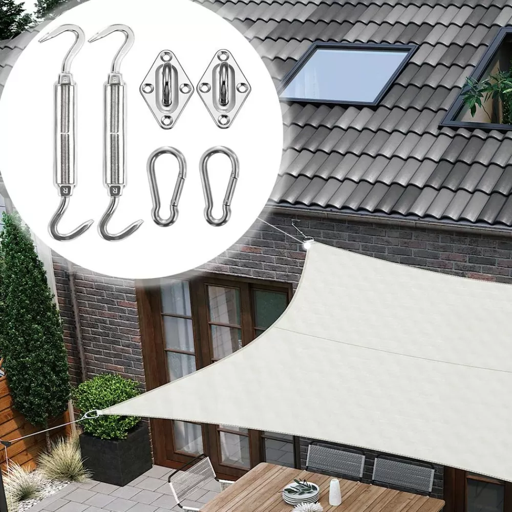 Clearance SONGMICS M8 Zubehör für Sonnensegel Garten