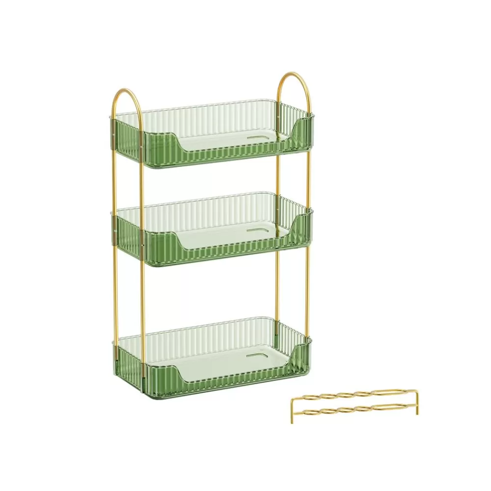 makeup_organizer_rechteckig_geschenkidee_champagnergold_6.webp Sale SONGMICS Make-up Organizer rechteckig Geschenkidee champagnergold