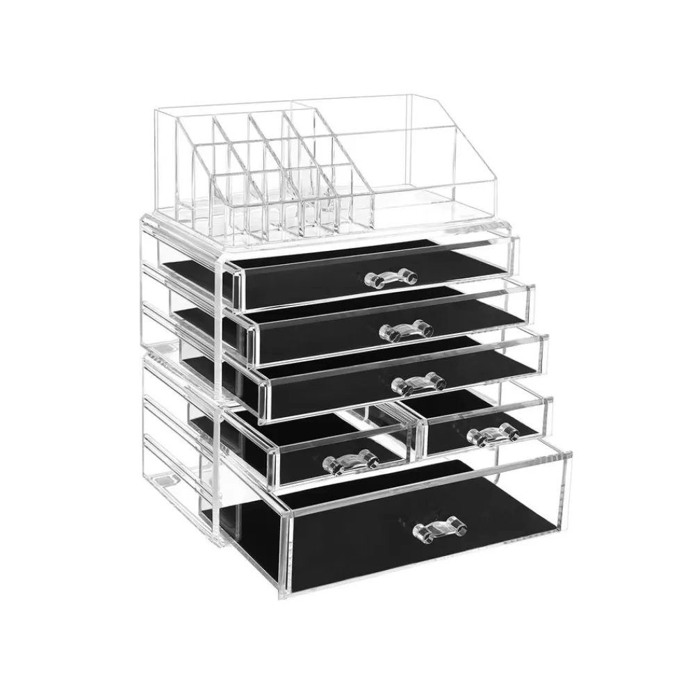 Shop SONGMICS Make-up Organizer transparent