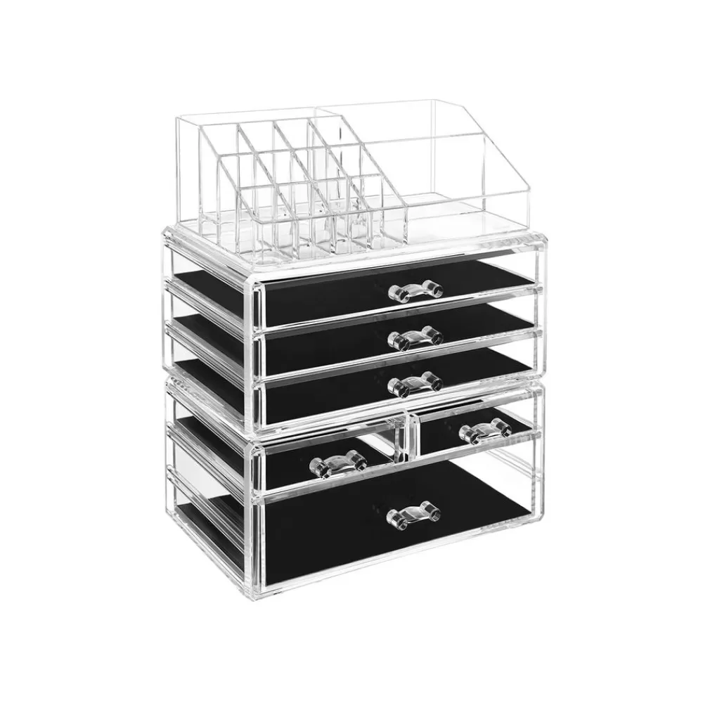 Shop SONGMICS Make-up Organizer transparent