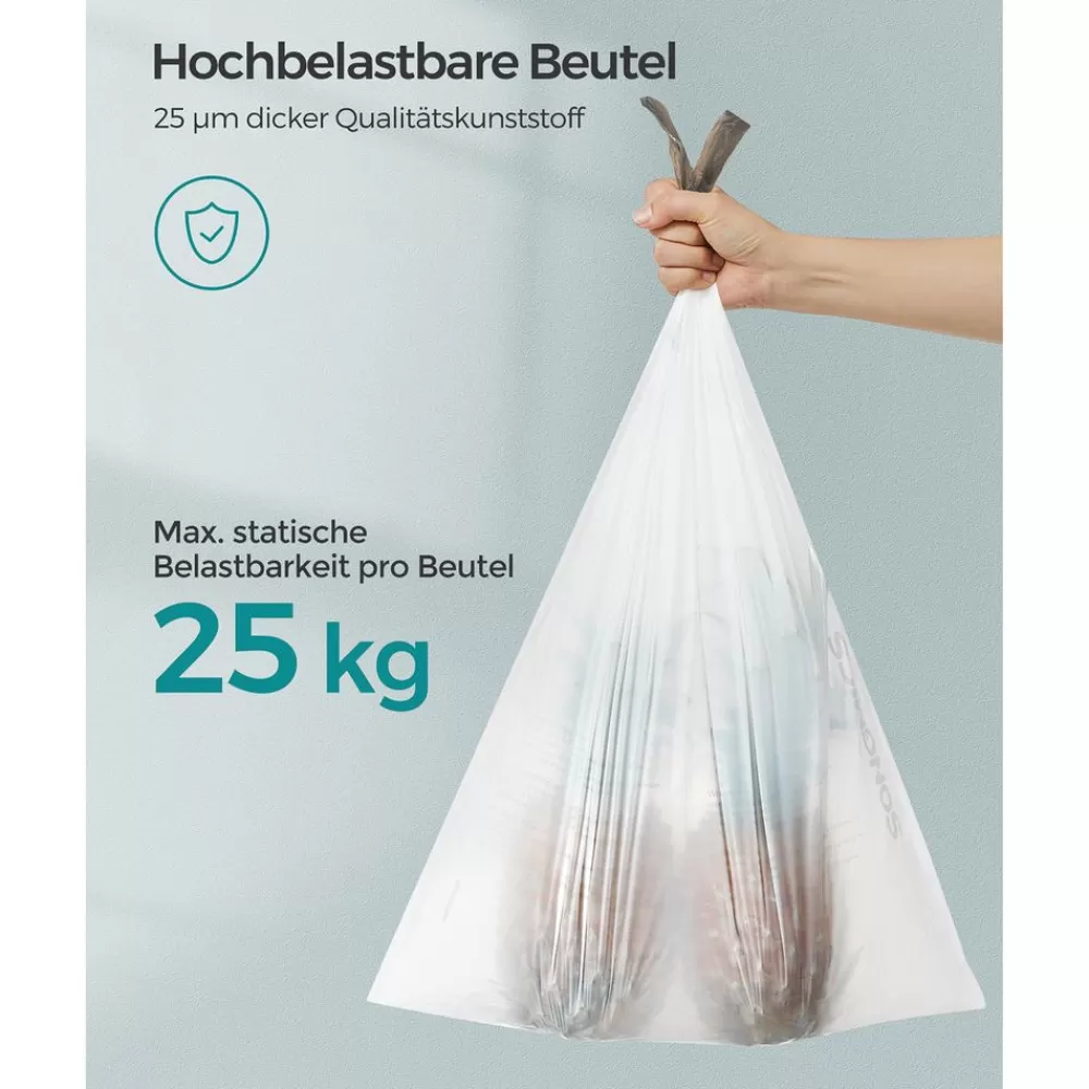 mllbeutel__liter_mit_zugband__stck_10.webp Online SONGMICS Müllbeutel 45-55 Liter mit Zugband 40 Stück Weiß