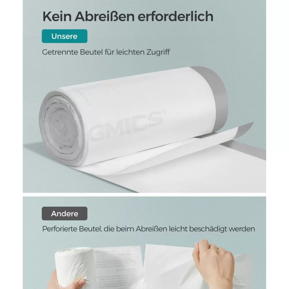 mllbeutel__liter_mit_zugband__stck_11.webp Online SONGMICS Müllbeutel 45-55 Liter mit Zugband 40 Stück Weiß