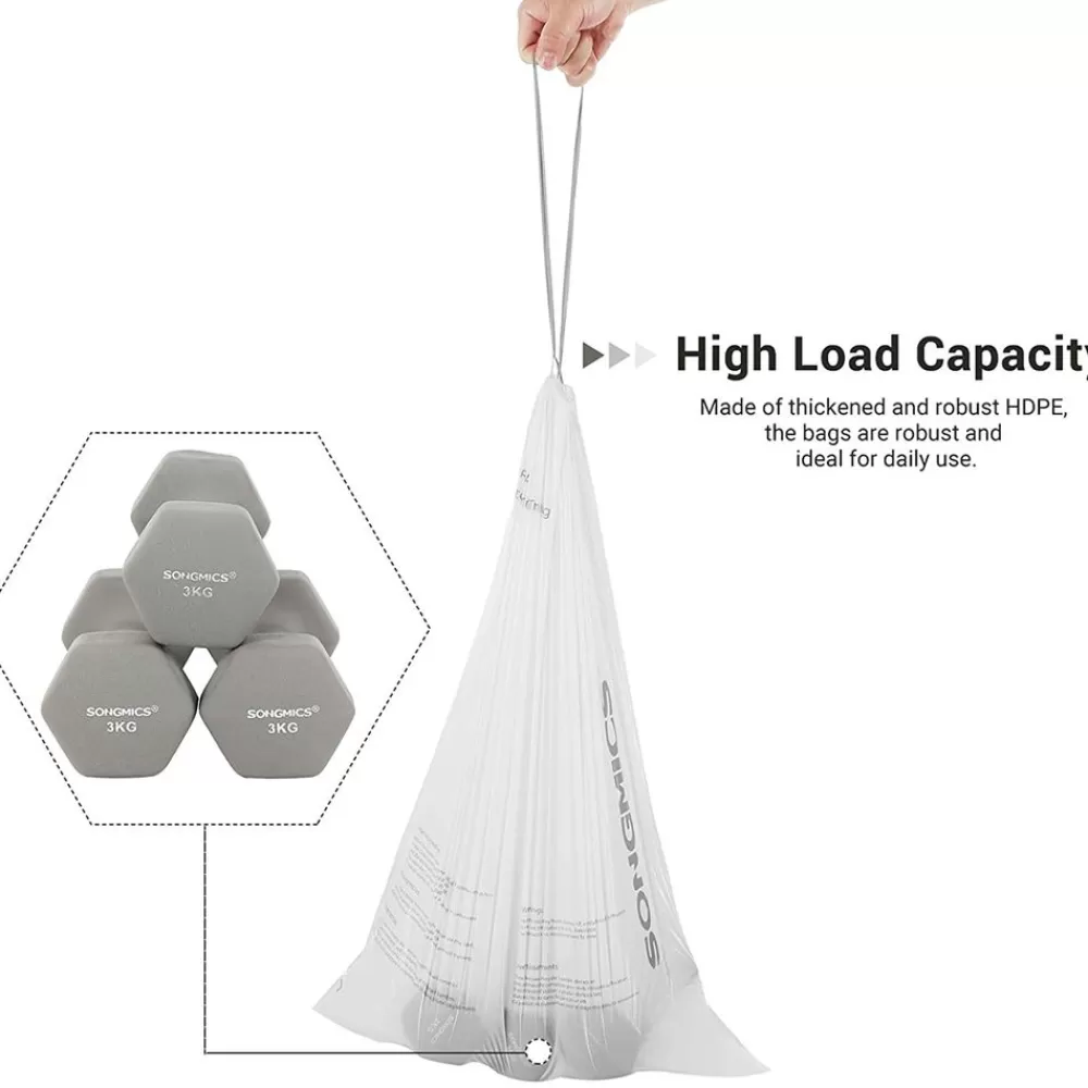 mllbeutel_mit_zugband_wei_12.webp Cheap SONGMICS Müllbeutel mit Zugband Weiß