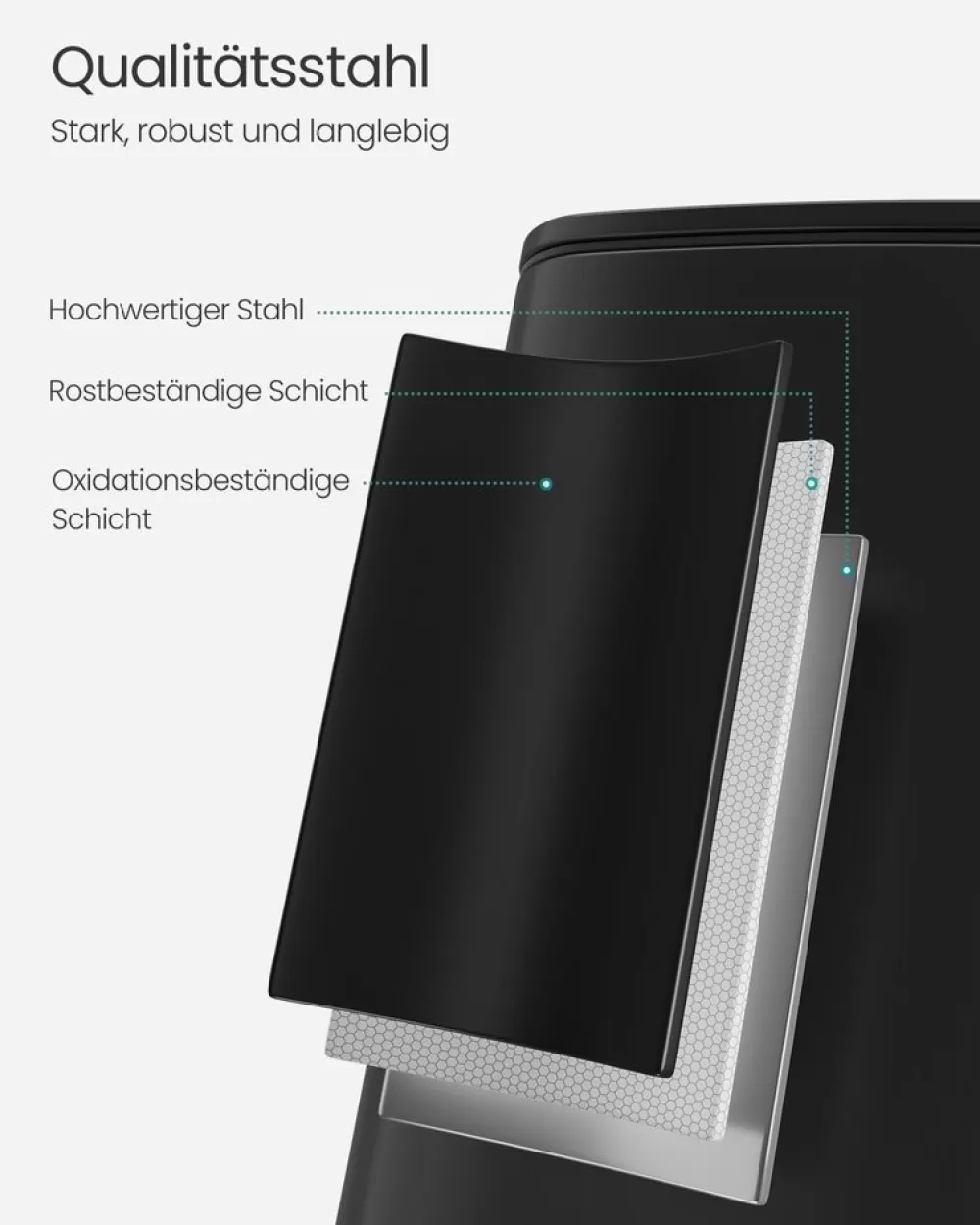 mlleimer__liter_aus_stahl_sandbeige_10.webp Best SONGMICS Mülleimer 20 Liter aus Stahl sandbeige