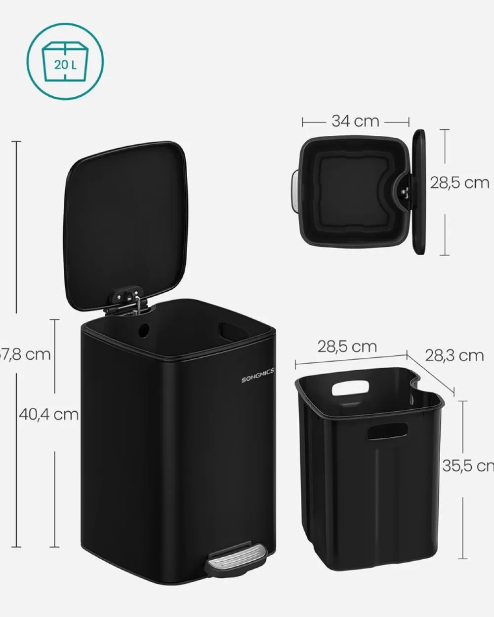 mlleimer__liter_aus_stahl_sandbeige_13.webp Best SONGMICS Mülleimer 20 Liter aus Stahl sandbeige