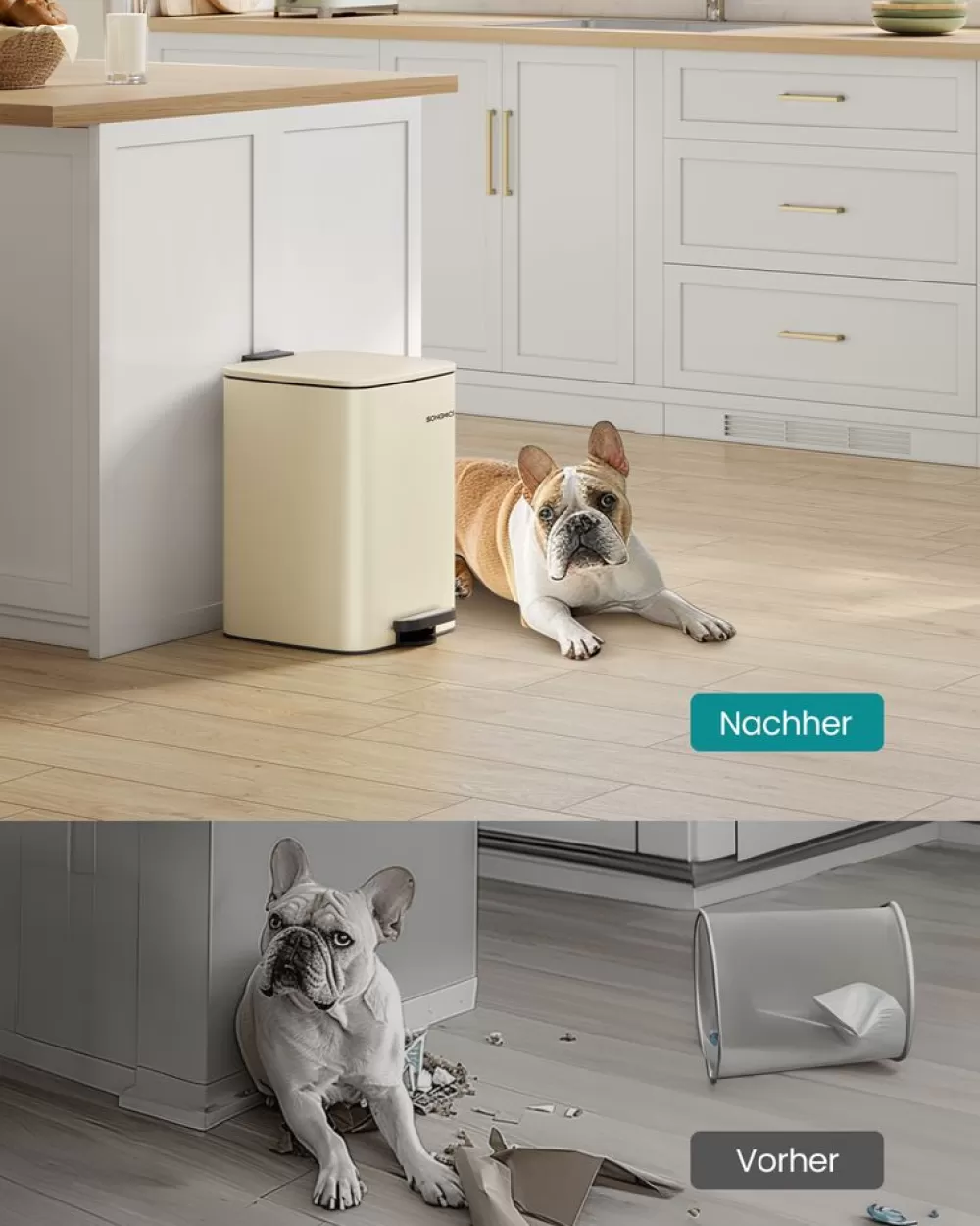 mlleimer__liter_aus_stahl_sandbeige_2.webp Best SONGMICS Mülleimer 20 Liter aus Stahl sandbeige