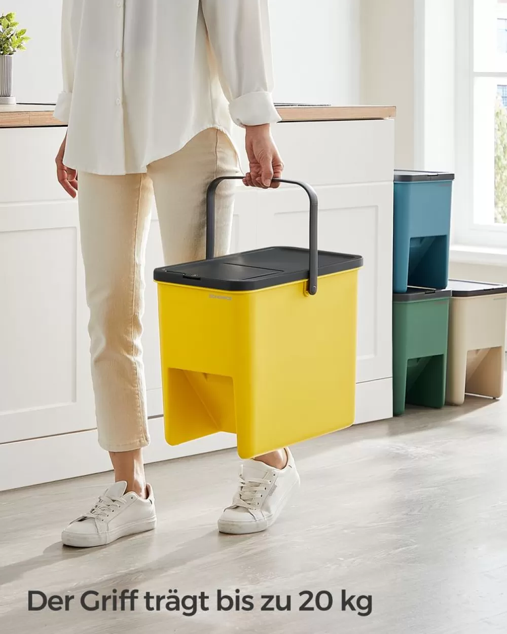mlleimer_er_set_je__l_mit_aufklebern_4.webp Clearance SONGMICS Mülleimer 4er Set je 20 L mit Aufklebern