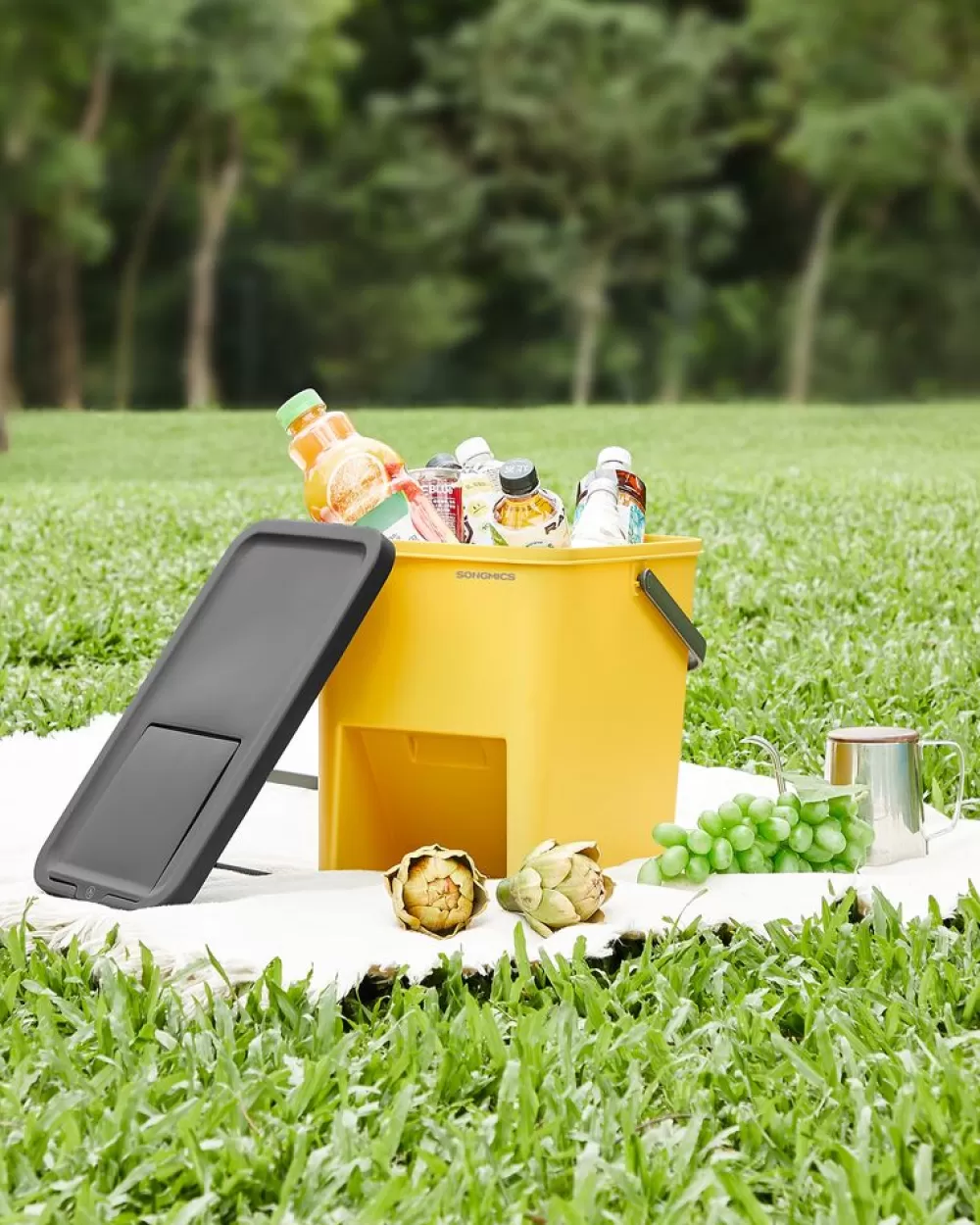 mlleimer_er_set_je__l_mit_aufklebern_6.webp Clearance SONGMICS Mülleimer 4er Set je 20 L mit Aufklebern