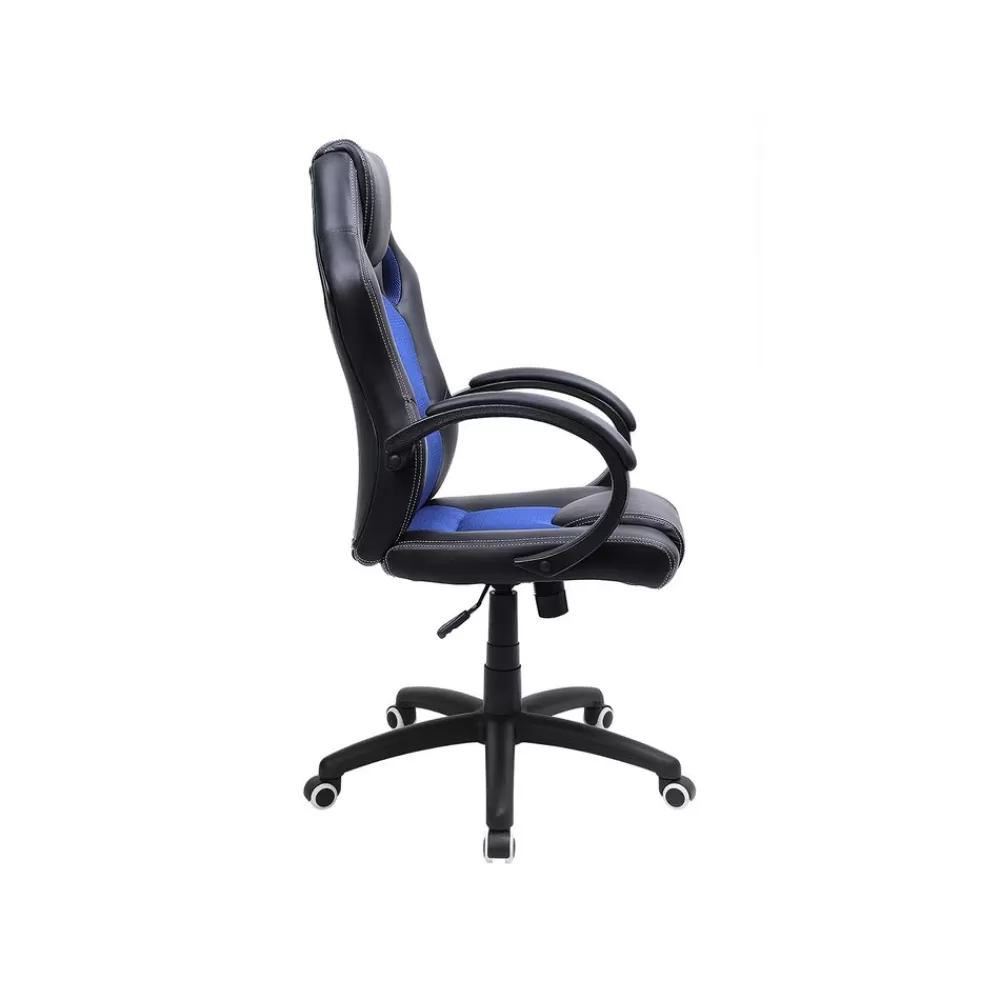 Cheap SONGMICS Moderner Bürostuhl Schwarz-Blau