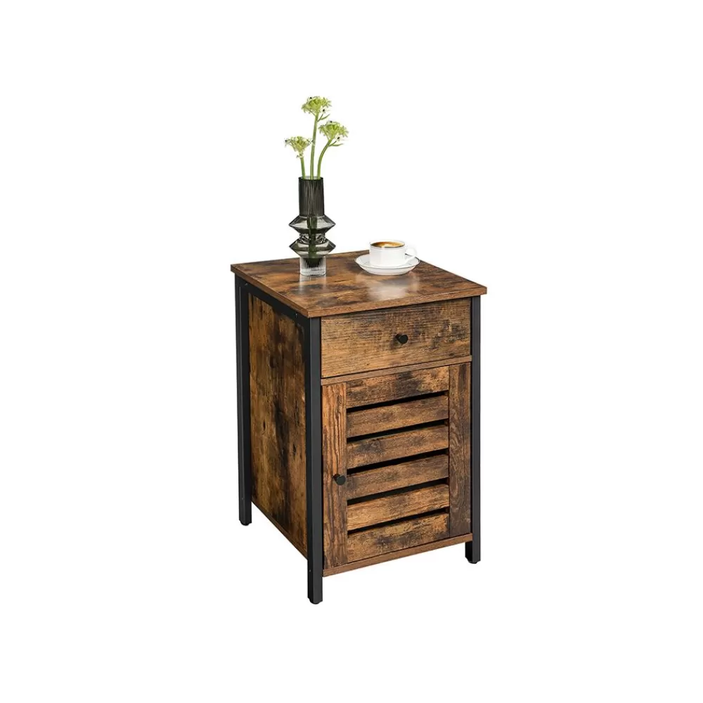 Discount SONGMICS Nachtschrank mit Schublade