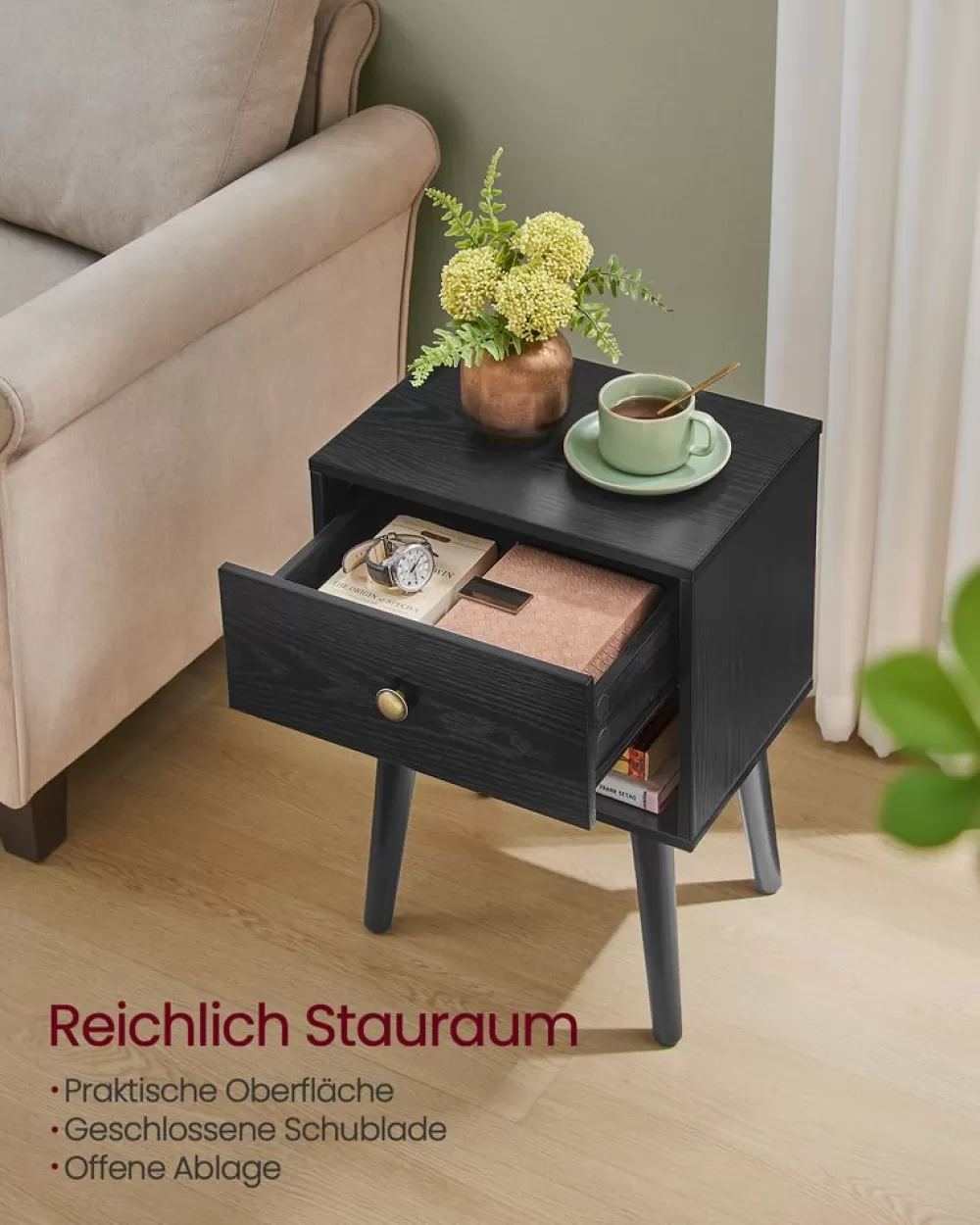 nachttisch_er_set_mit_schublade_und_ablage_9.webp Fashion SONGMICS Nachttisch 2er Set mit Schublade und Ablage