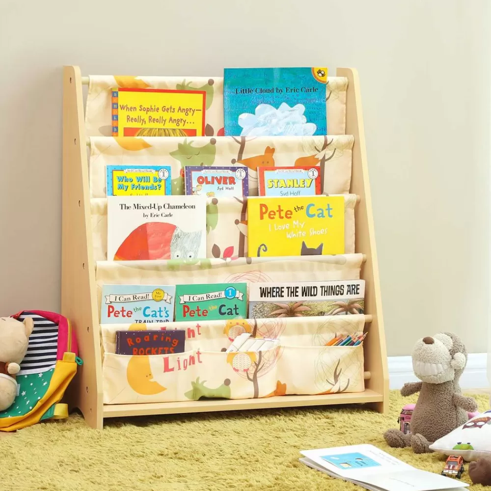 Store SONGMICS Niedliches Bücherregal für Kinder