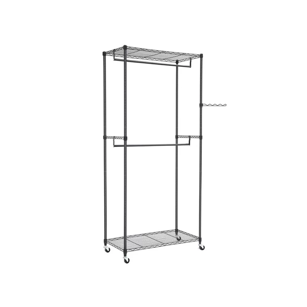 Cheap SONGMICS Offener Kleiderschrank auf Rollen