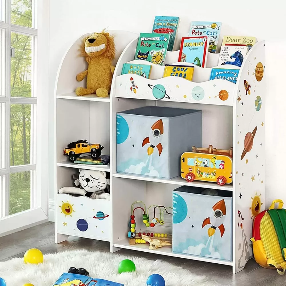 Store SONGMICS Organizer für Spielzeug und Bücher