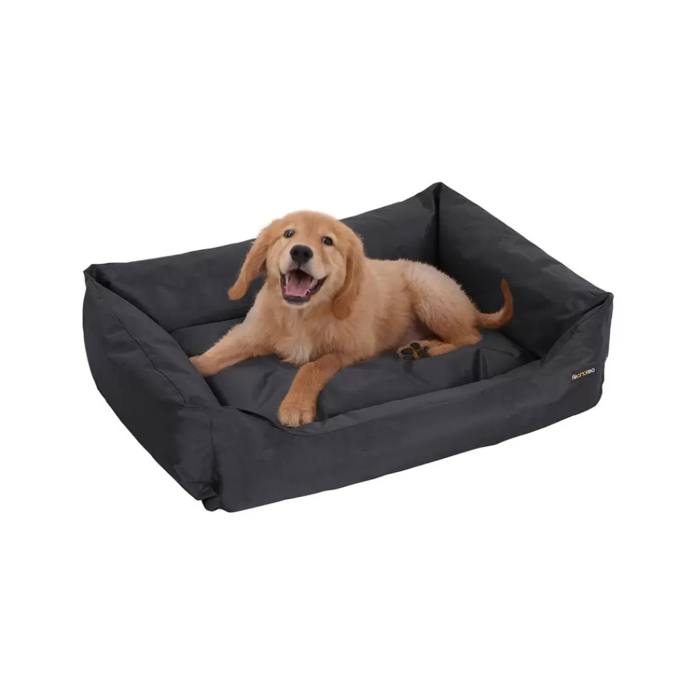 Fashion SONGMICS Pflegeleichtes Hundebett Schwarz XXL