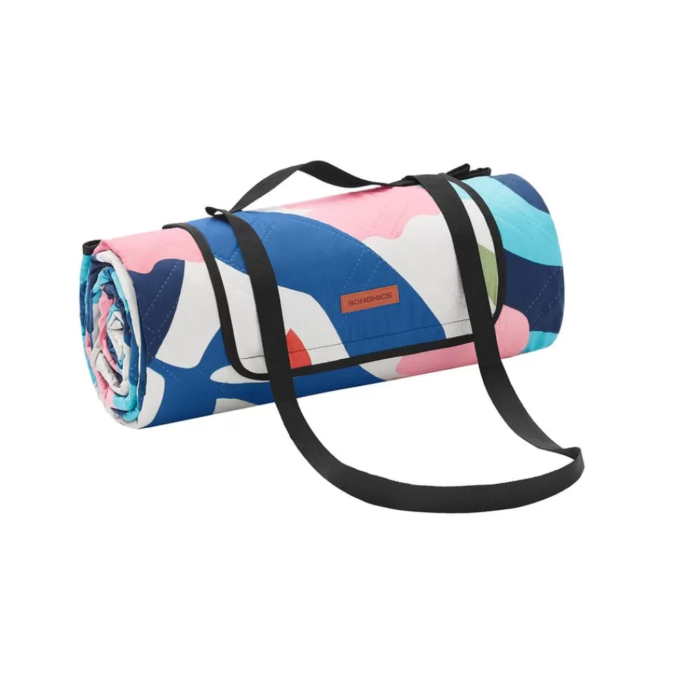 Store SONGMICS Picknickdecke 300 x 200 cm maschinenwaschbar bunt