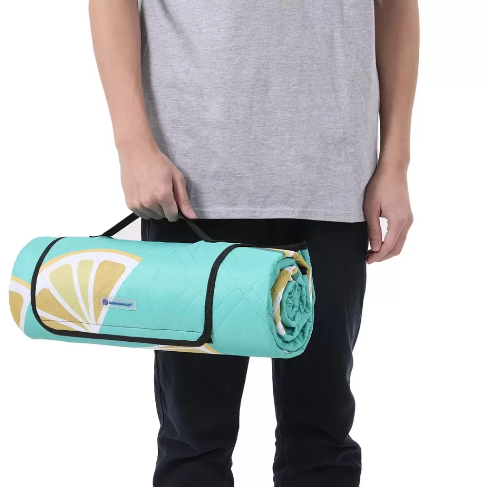 picknickdecke_bunte_bltter_10.webp Flash Sale SONGMICS Picknickdecke Bunte Blätter