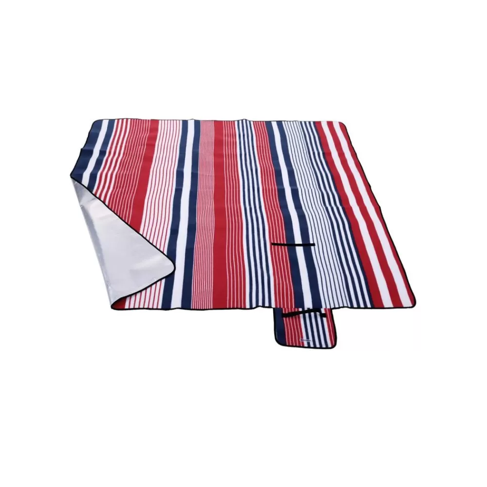 Store SONGMICS Picknickdecke Flanell Streifen XXL