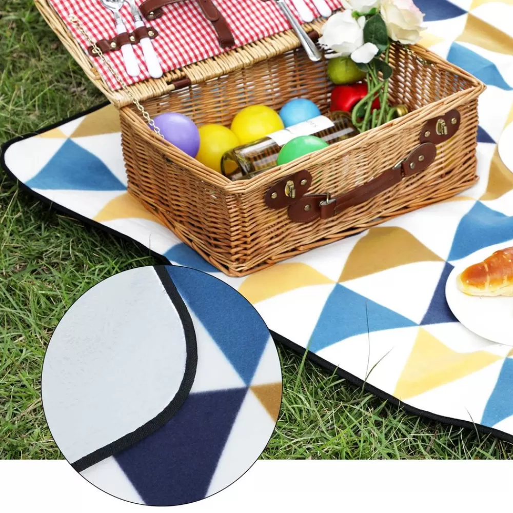 picknickdecke_mit_gelben_und_blauen_dreiecken_5.webp Store SONGMICS Picknickdecke mit gelben und blauen Dreiecken Gelbe und blaue Dreiecke