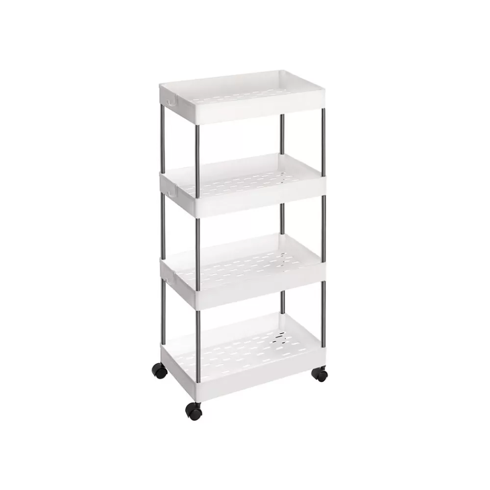 Store SONGMICS Platzsparendes Küchenregal Weiβ