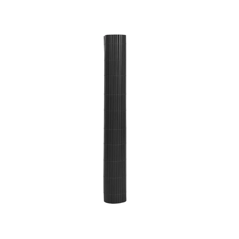 Hot SONGMICS PVC-Sichtschutz 90 x 500 cm Grau