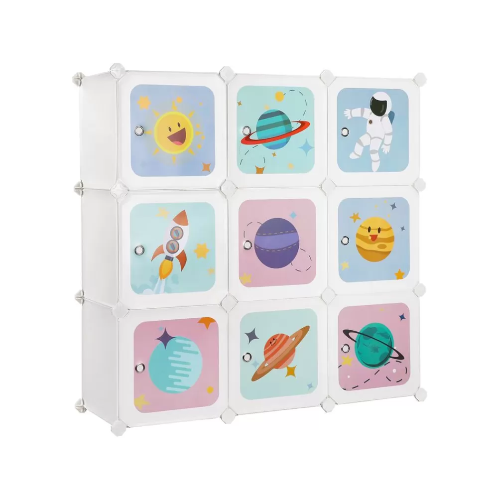 Hot SONGMICS Regalsystem aus Kunststoff