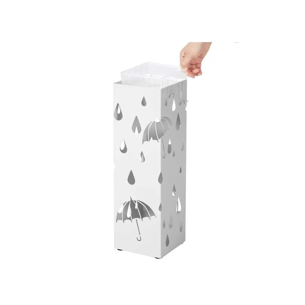 Flash Sale SONGMICS Reizender Schirmständer Weiß